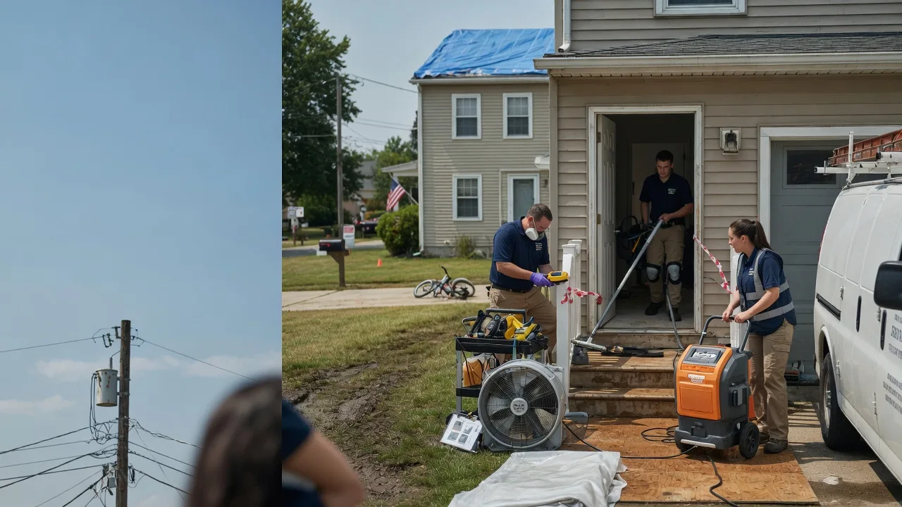 Water Damage Repair in California, KY near me
